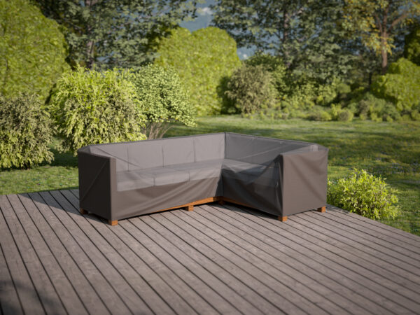 Lounge-Sitzbank L-Form (links) mit 2 Lehnen